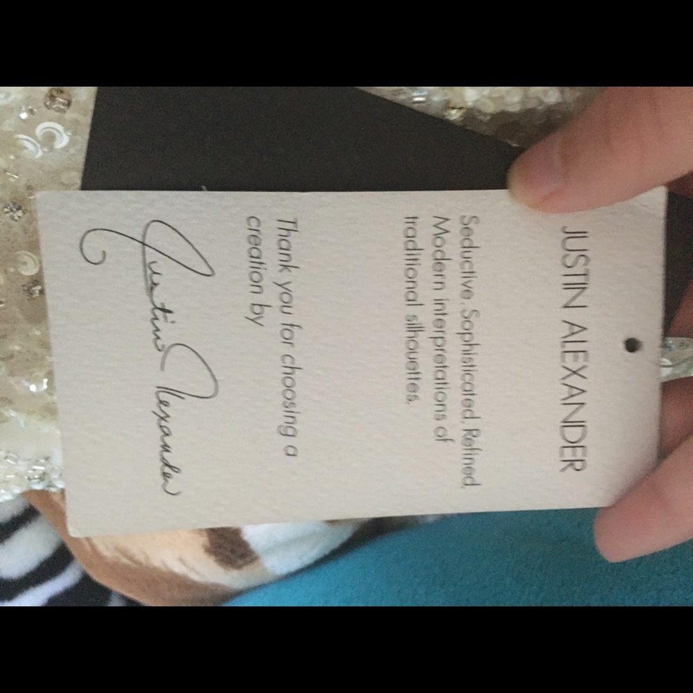 NWT Justin Alexander Wedding Dress - Picture 8 of 10